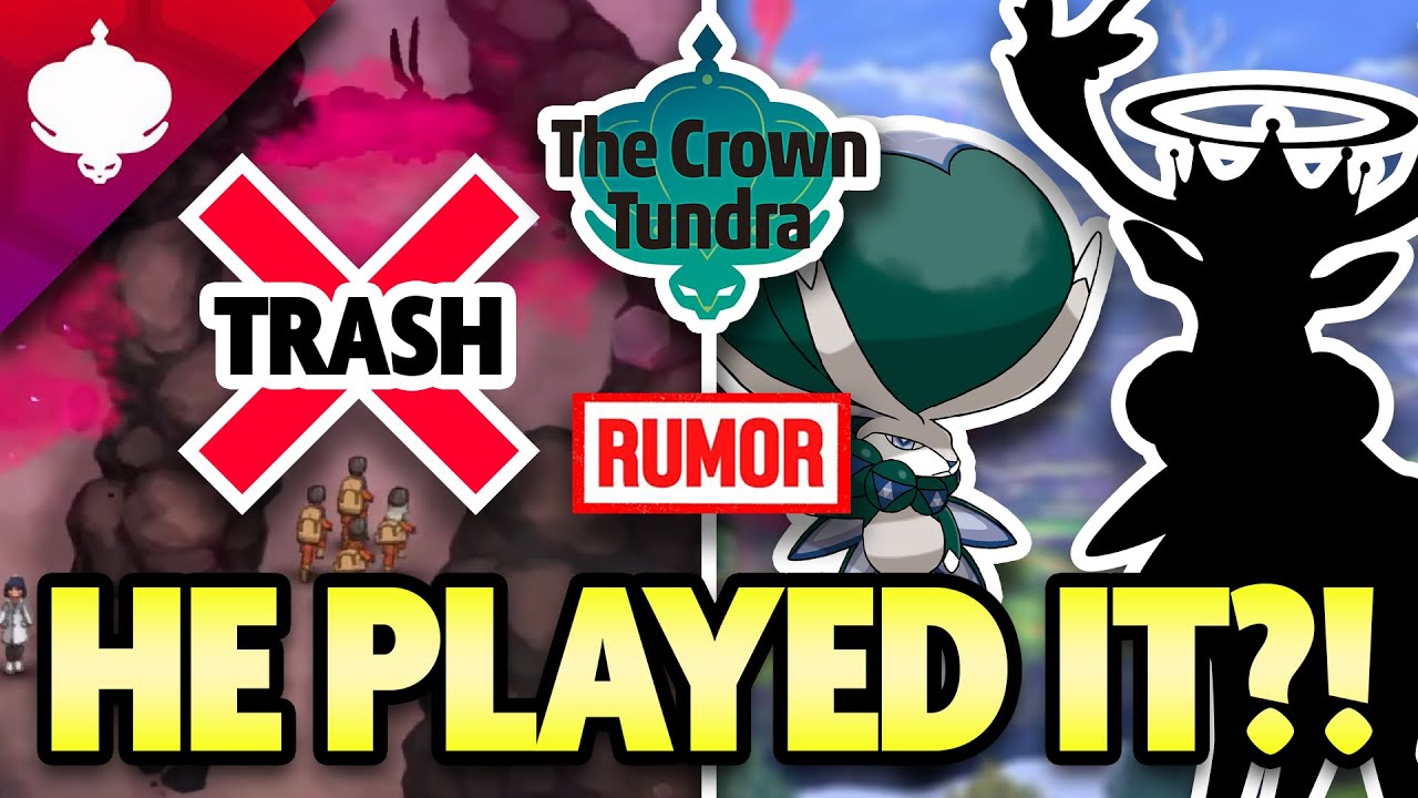 A CROWN TUNDRA BETA?! New RUMOR for Pokemon Crown Tundra DLC!