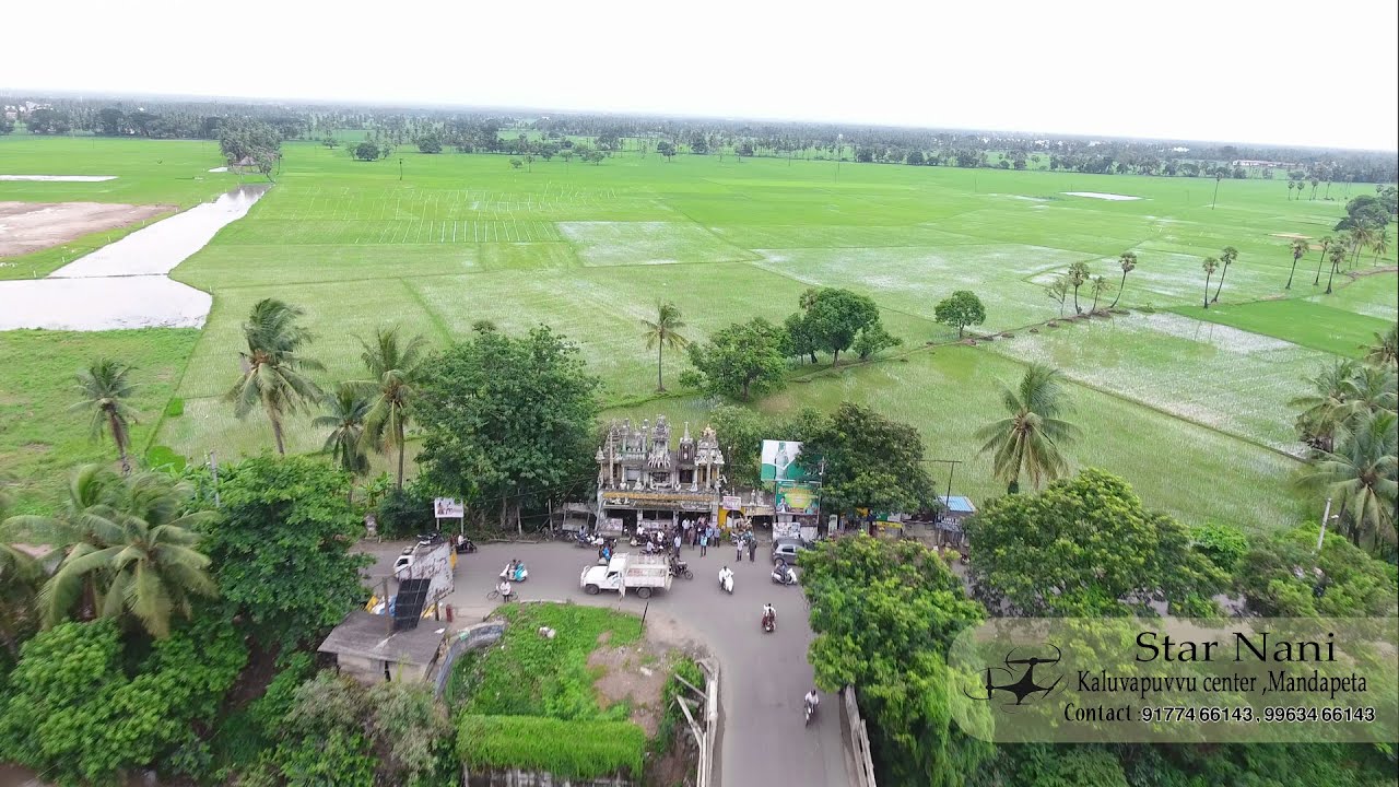 mandapeta  Arial View