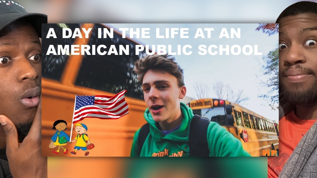 🇬🇧BRITS REACTS TO - A Day In The Life At AMERICAN PUBLIC SCHOOL!!