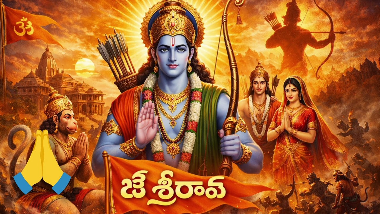జై శ్రీరామ్ పవర్ ఫుల్ సాంగ్