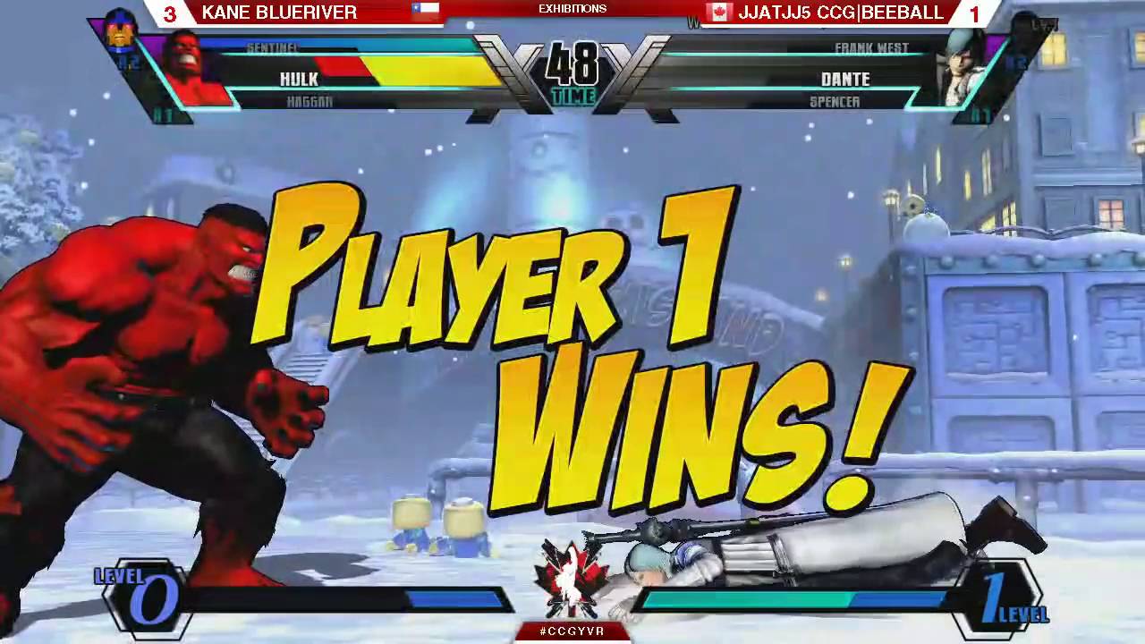 UMVC3 FT15 Canada Cup - KaneblueRiver Vs Beeball First To 15 KBR