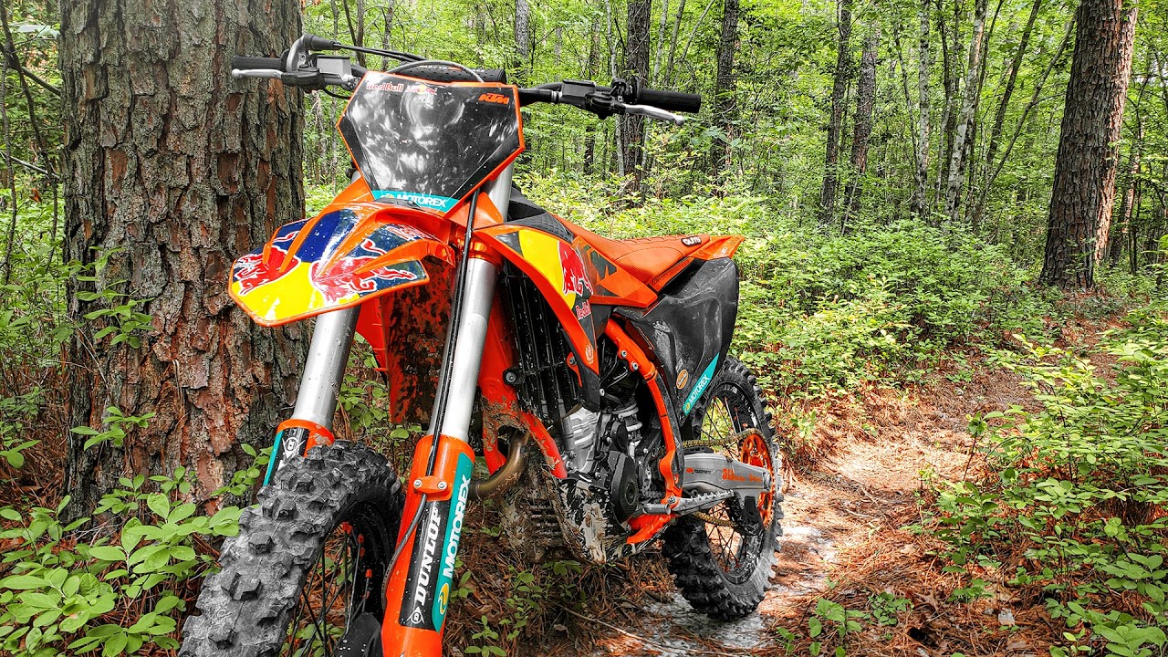 Летняя поездка по лесу &mdash; KTM 250 SXF