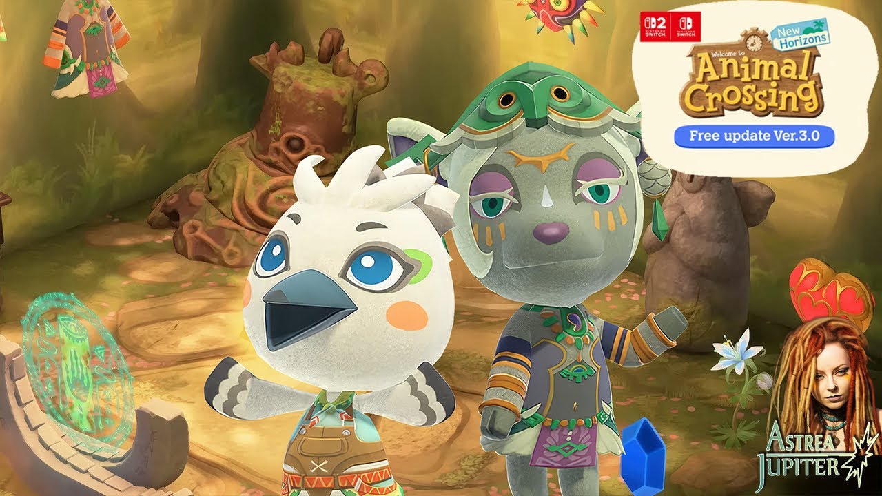Animal Crossing New Horizon's 3.0 - Zelda Content!  Premiere #1