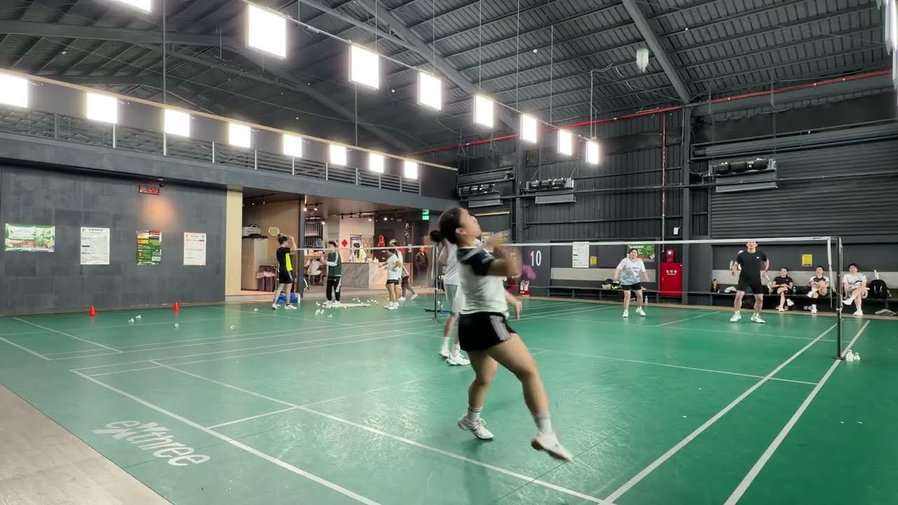 2026.3.4｜板橋羽球館打球｜09｜莊妹.老虎 vs Sunny.柏庭