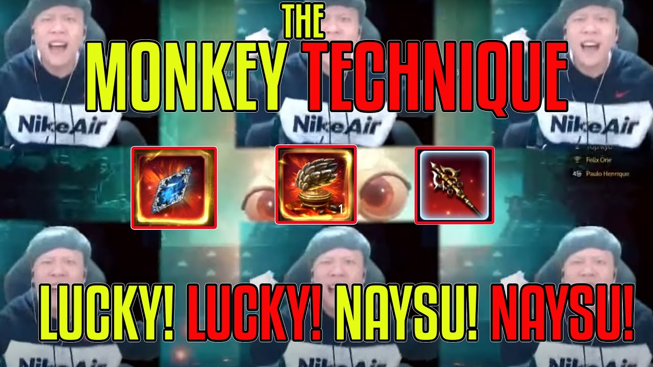 Sure Epic Lucky lucky nice nice nice the Monkey Technique | Mir4 |
