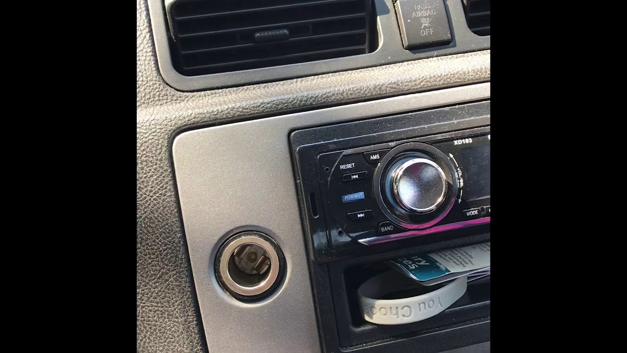 How to change Cigarette lighter fuse of 2005 Ford Focus