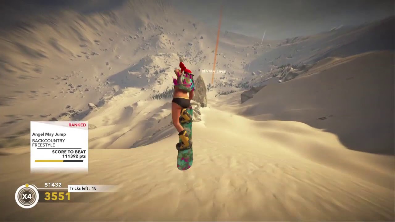 STEEP - Angel May Jump World Record Score 116,004