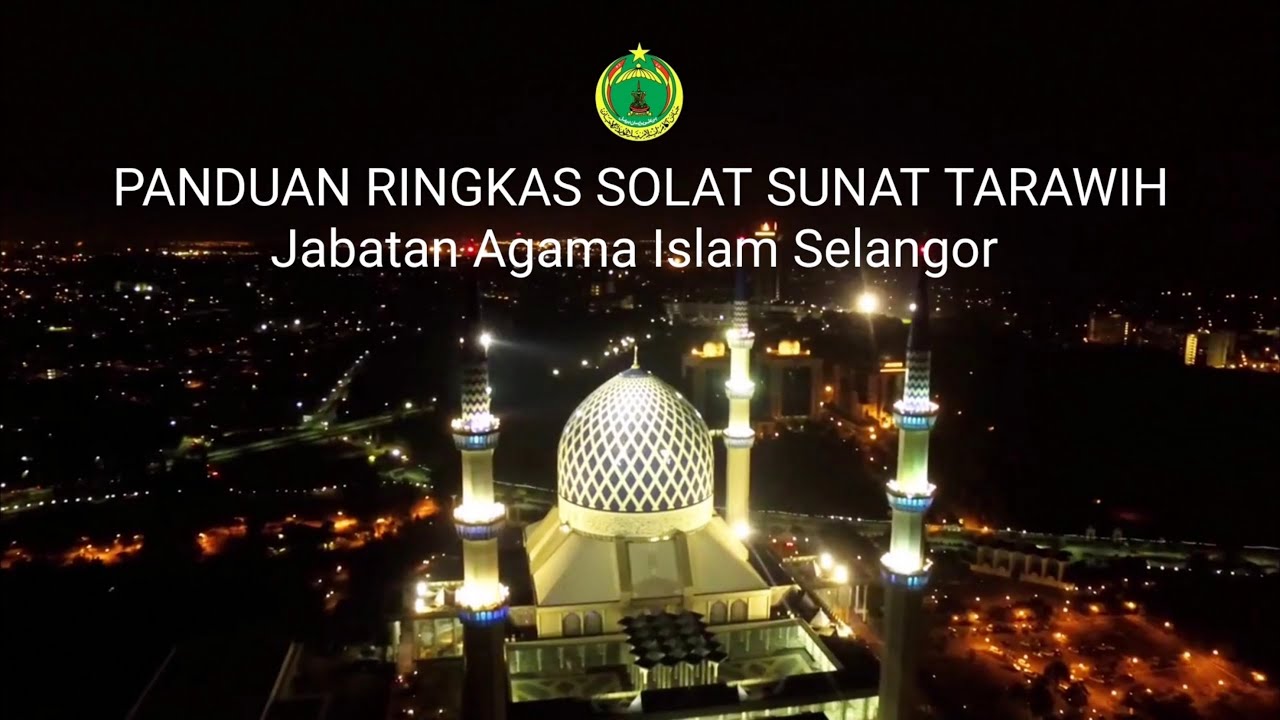 TARAWIH | PANDUAN RINGKAS SOLAT SUNAT TARAWIH DI RUMAH - TERBITAN JAIS