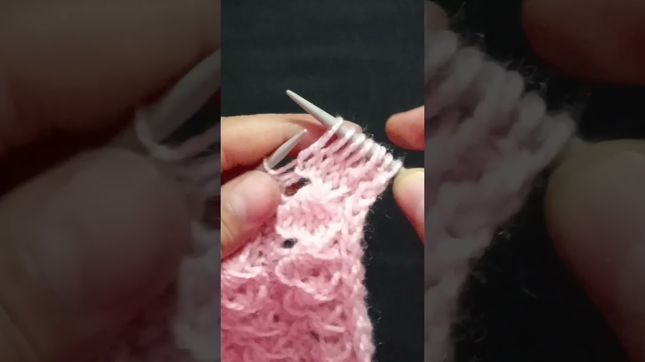 easy and beautiful ❤️ knitting pattern #trending #knitting #diy #shorts #ytshorts #knittingprojects