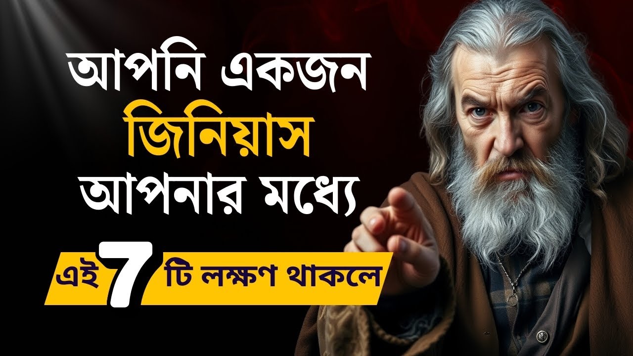 আপনার মধ্যে এই ৭টি Sign থাকলে আপনি Genius | Machiavelli Psychology | New Life Changing Motivation