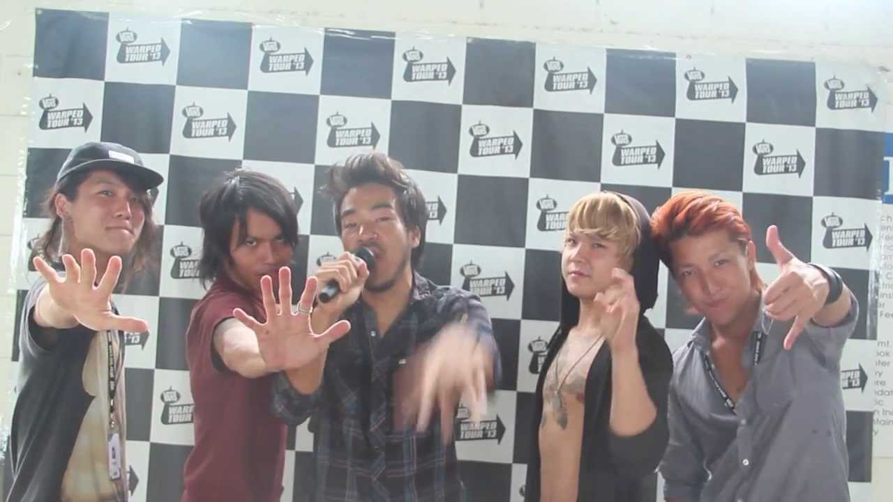 Crossfaith interview at Vans Warped Tour