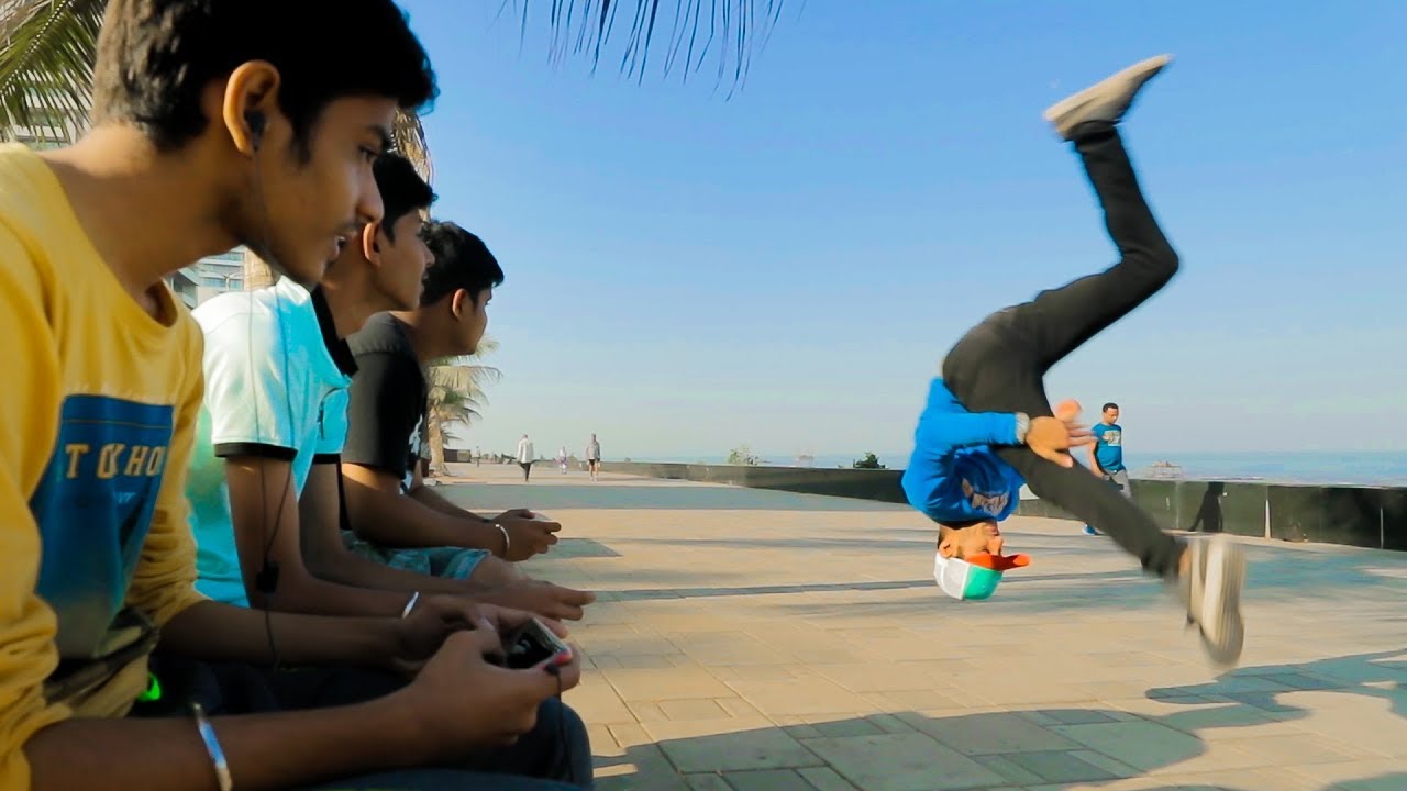 Parkour Jumping & Flipping in Mumbai - Wandering Minds - Shot and Edited by Sushil Ahire