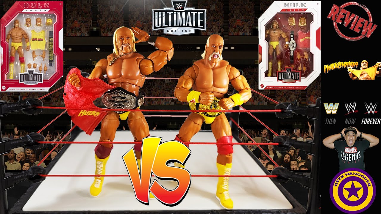 WWE Fan TakeOver Ultimate Edition Hulk Hogan VS Series 13 Action Figure Satisfying Video Review