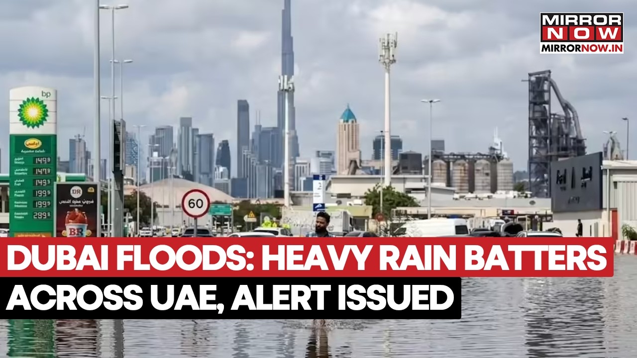 Deszcz w Dubaju: Burza i ulewne deszcze nawiedzają niekt&oacute;re części Zjednoczonych Emirat&oacute;w Arabskich, władze ogłaszają alert | Oglądaj