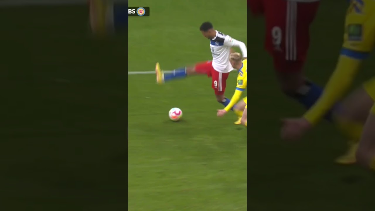 HACKE! Das FAST-TOR des JAHRES 🤯 #nurderHSV #shorts #goal #football #footballshorts #glatzel
