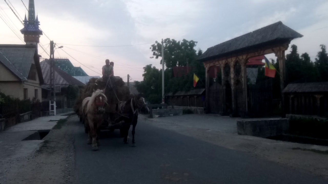 Romania. Săp&acirc;nţa-Peri street