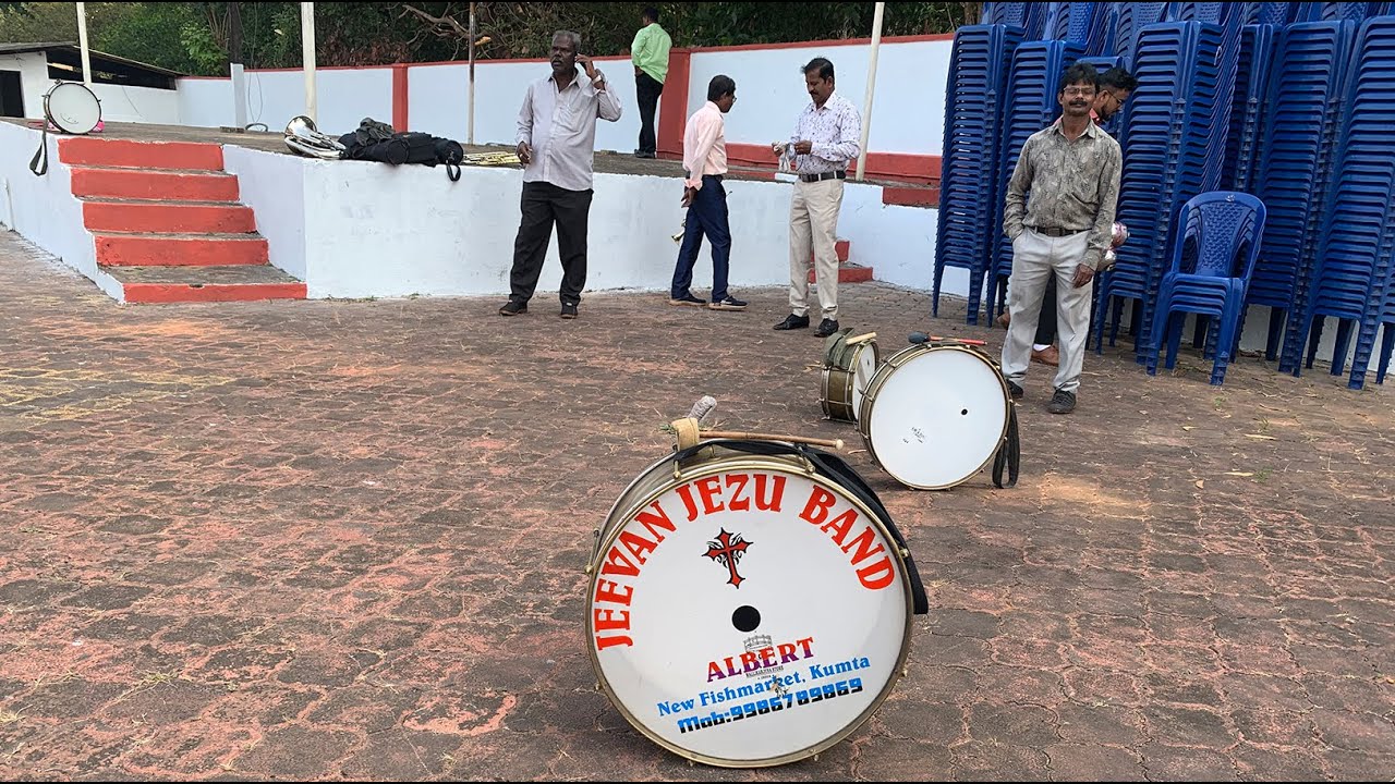 Jeevan Jezu Band - Festival St. Vincent Pallotti Church Kumta - India 17. 1. 2026 one Song live