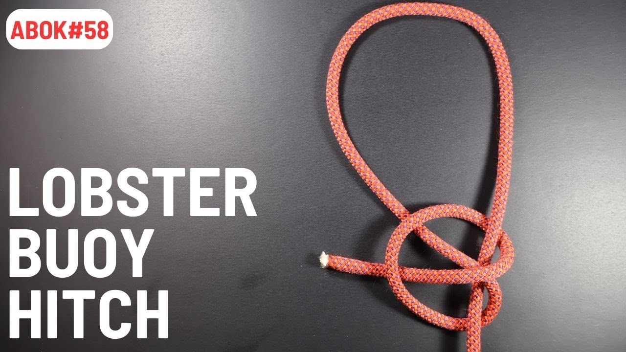 How to Tie a Rope to Your Buoy | The Lobster Buoy Hitch Tutorial (ABOK 58)