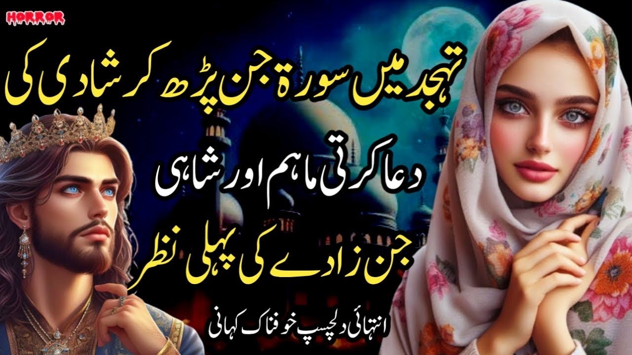 Tahajud Mein Surhe Jinn Parh Kar Shadi Ki Dua Karti Gharib Maham Aur Shahi Jinzady Ki Pheli Nazar