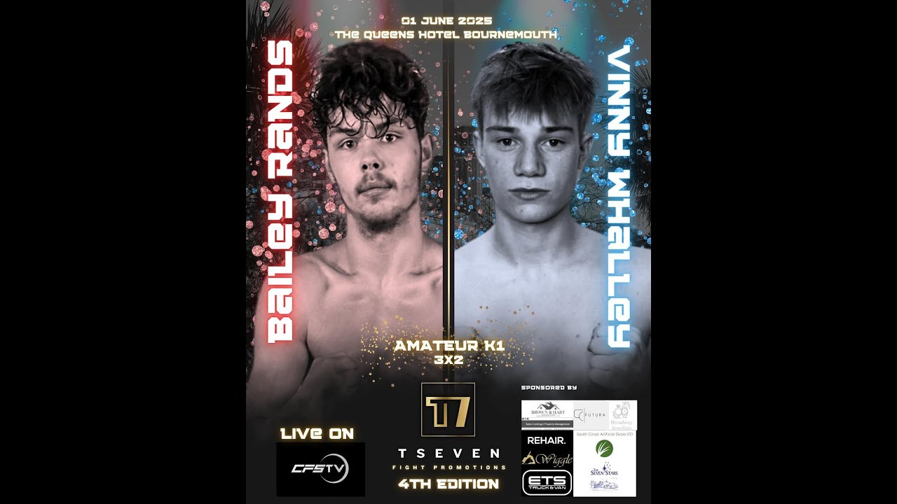 Bailey Rands VS Vinny Whalley - Amateur K1