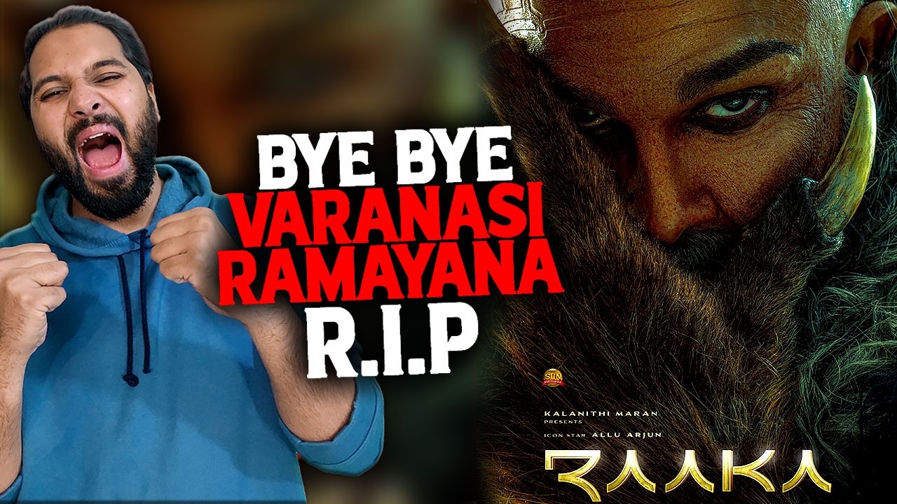 RAAKA Review: First Look Shocking REACTION | AA22xA6 Title Poster Review | Allu Arjun Raaka Movie