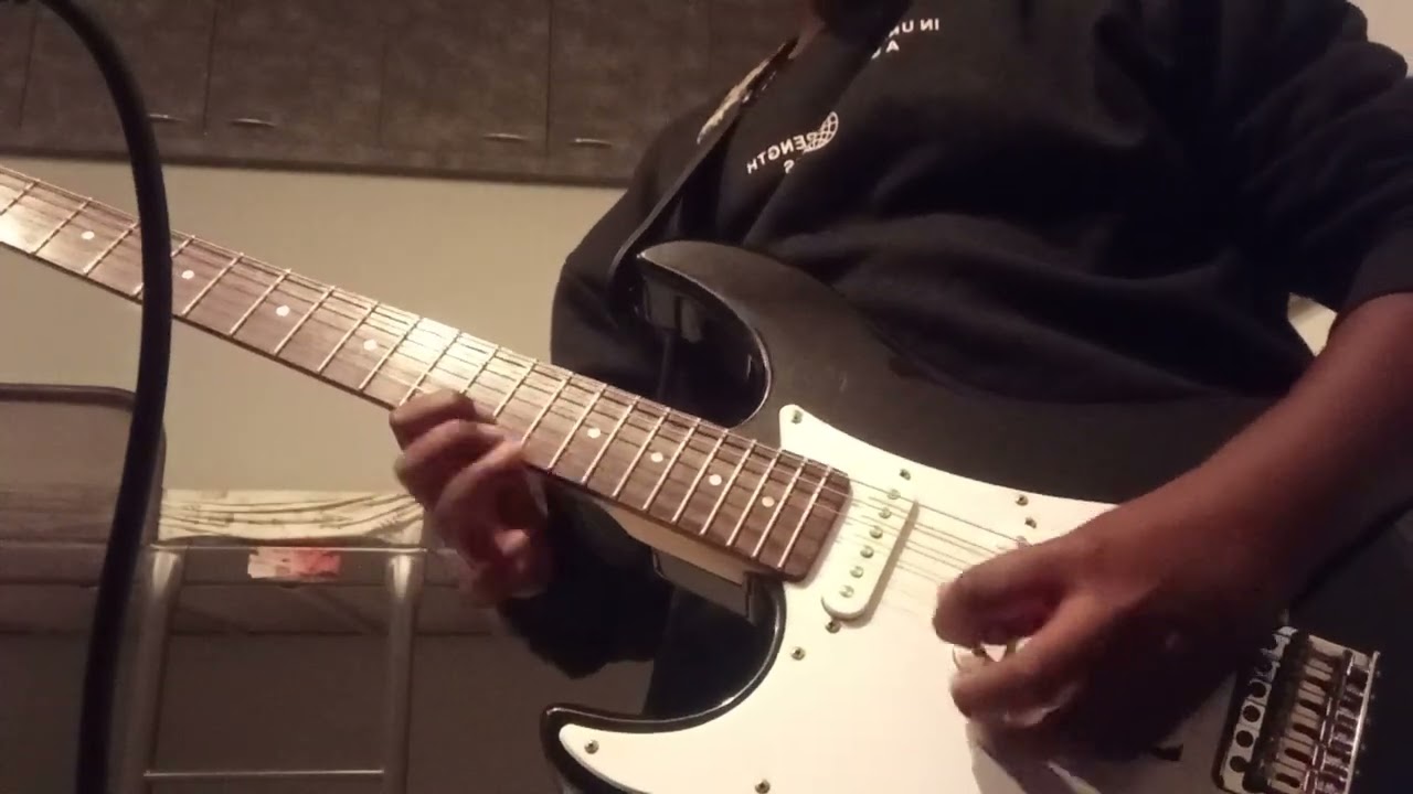 Sweet child o mine guitar solo (cover) 