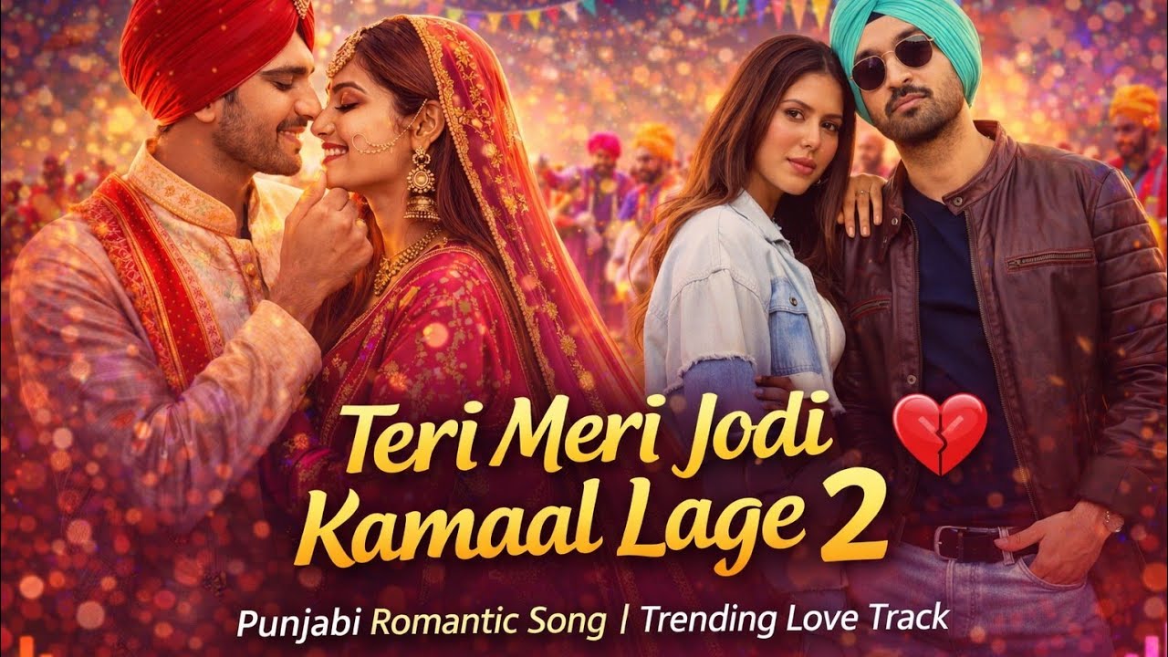 Teri Meri Jodi Kamaal Lage 2 ❤️ | Punjabi Romantic Song 2026 | Wedding Love Anthem | Dhwanify