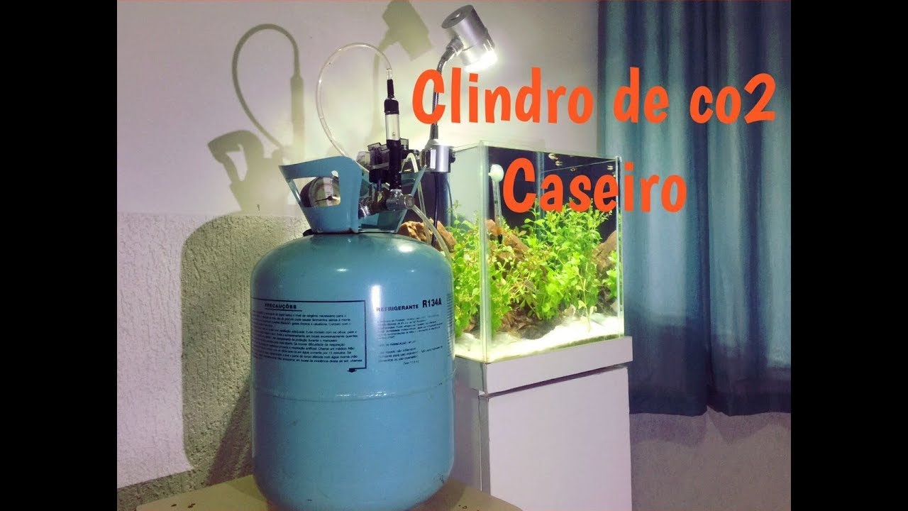 Cilindro de co2 caseiro 