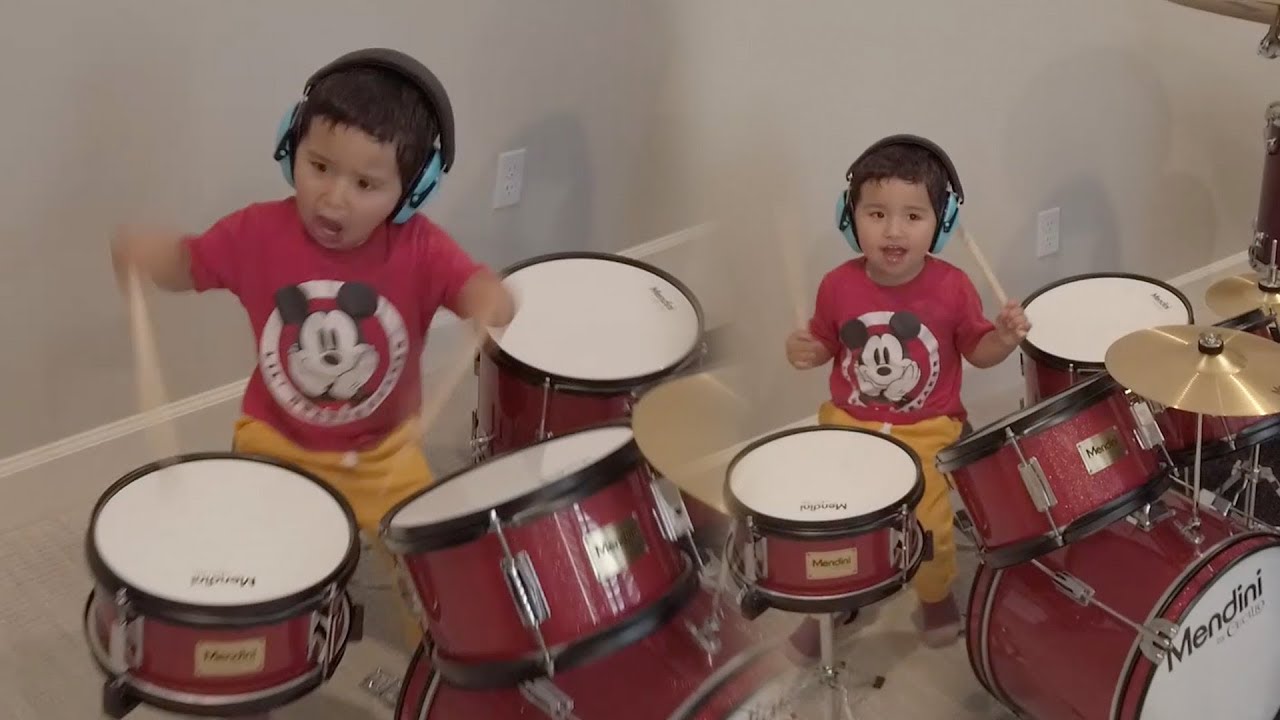 2 Year Old Drummer Rockstar!!!