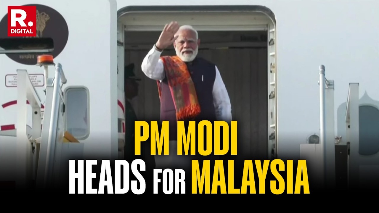 PM Modi Leaves for Malaysia LIVE: Two-Day Visit Aimed at Strengthening India-Malaysia Ties
