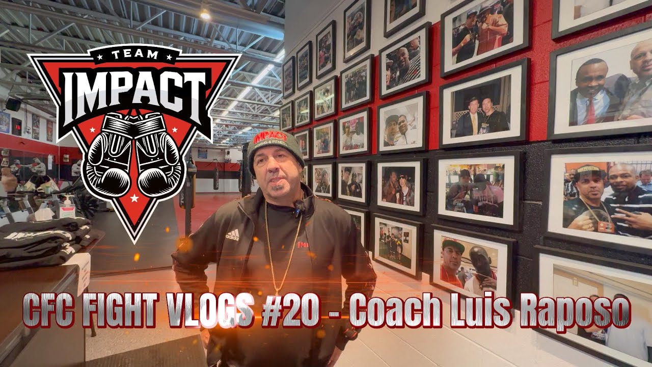 CFC FIGHT VLOGS #20 - Get to know Luis Raposo | Team Impact Boxing and Fitness
