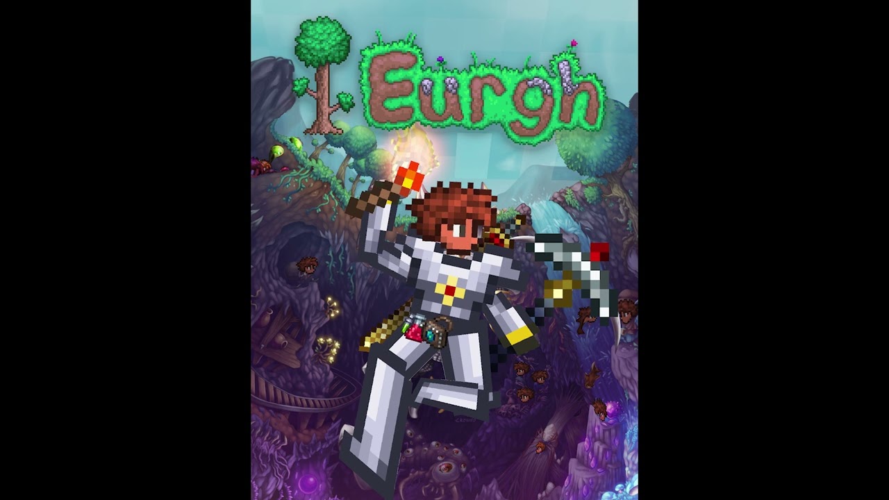 terraria underground theme but its sung by the terraria hurt sound