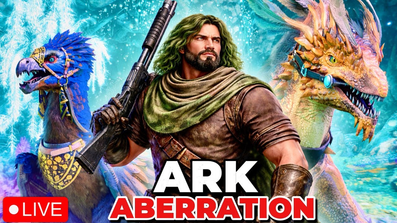 STARTING MY FIRST DAY IN ARK ABERRATION LIVE