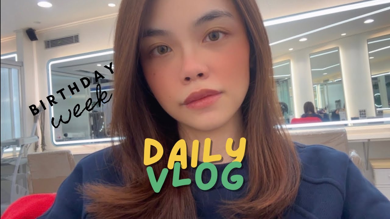 daily vlog (H-3 my birthday)