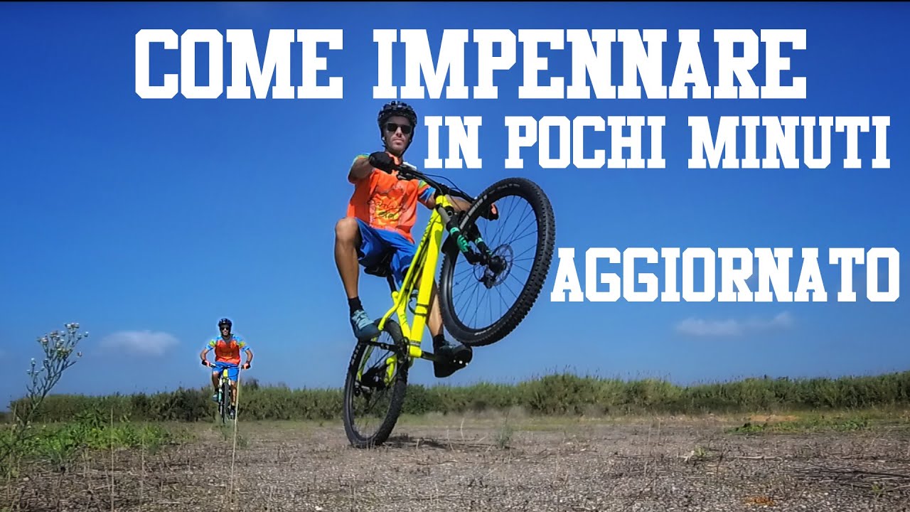 l'impennata come imparare a impennare la bici in pochi minuti mtb ita