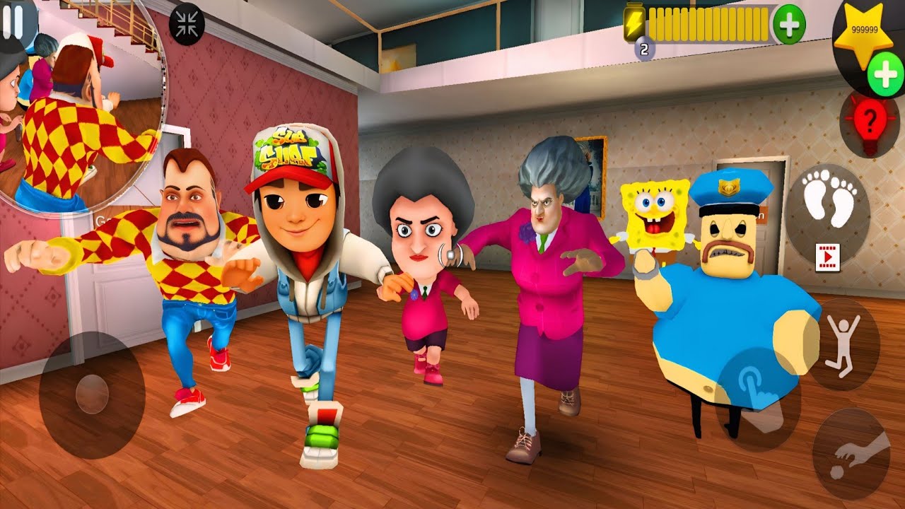 Too Many Characters in Miss T’s House! 😂 | Scary Teacher 3D