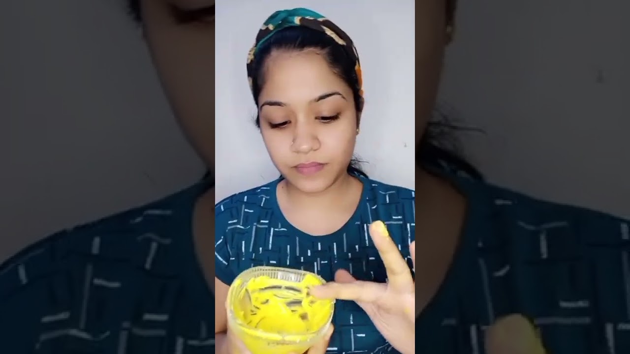 How to apply Face Bleach at home#Olivia bleach for sensitive skin#Olivia#Skincare#Shorts#ytshorts