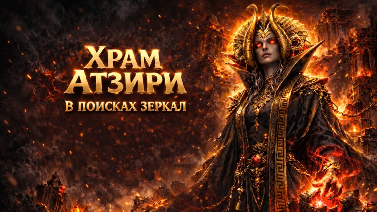 POE2 0.4 BLOOD WITCH ARC - ФАРМЛЮ ХРАМ АТЗИРИ ИЩУ ЗЕРКАЛА УЛУЧШАЮ БИЛД