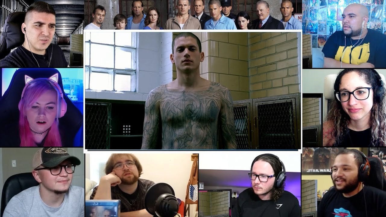 “Michael：I've got'em on me” | Prison Break S101 Reaction Mashup