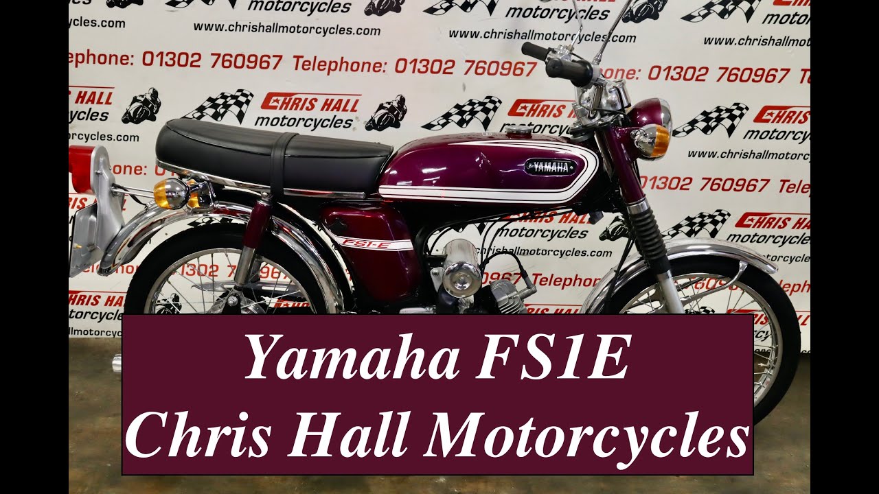 1975 Yamaha FS1E for sale @chrishallmotorcycles Doncaster