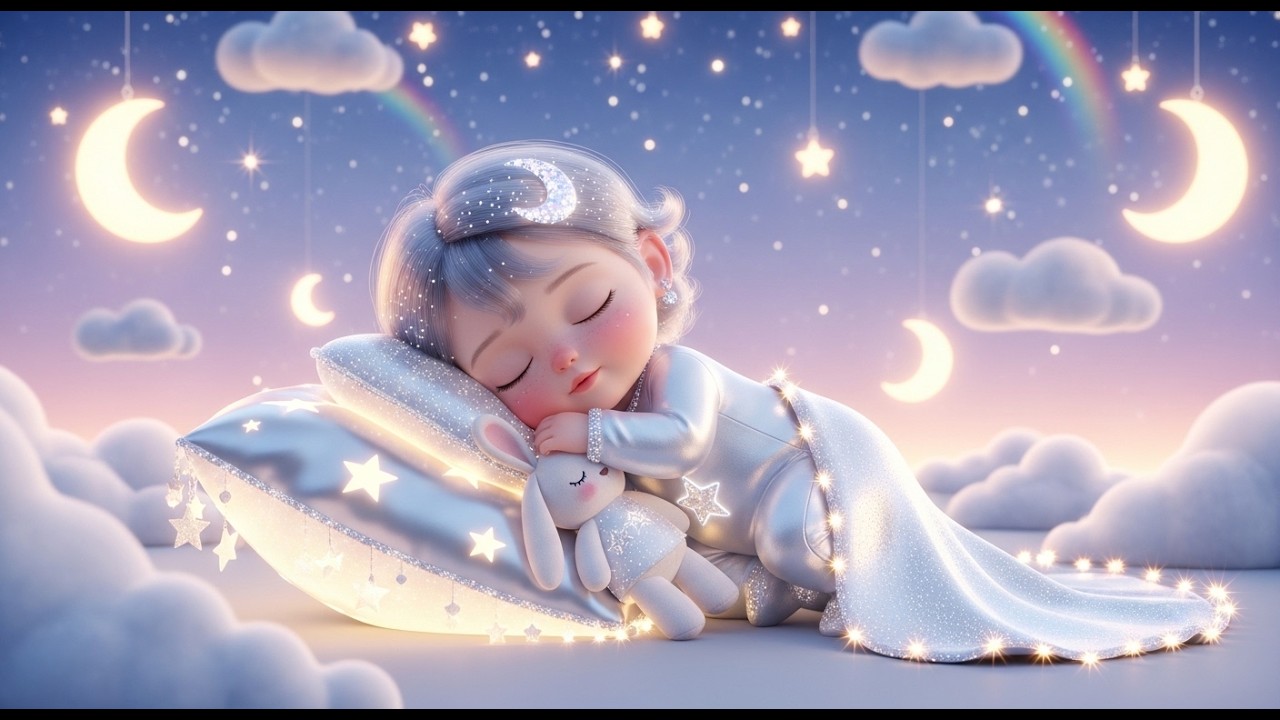 Baby Sleep Music 🌙 Instant Baby Sleep in 3 Minutes 💤 Relaxing Deep Sleep 💖 Mozart & Brahms Lullabies
