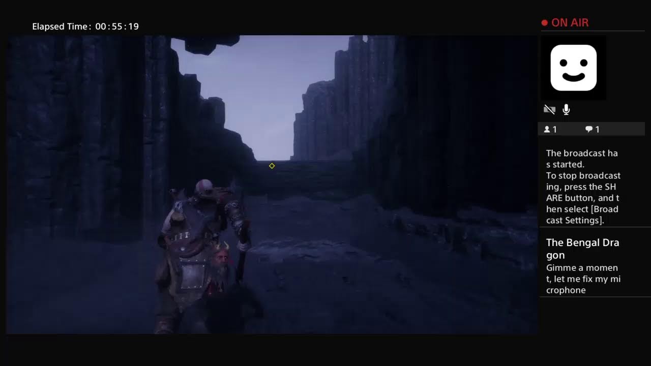 LEGALLY BLIND LIVESTREAM #1 - God of War Ragnarok Valhalla DLC