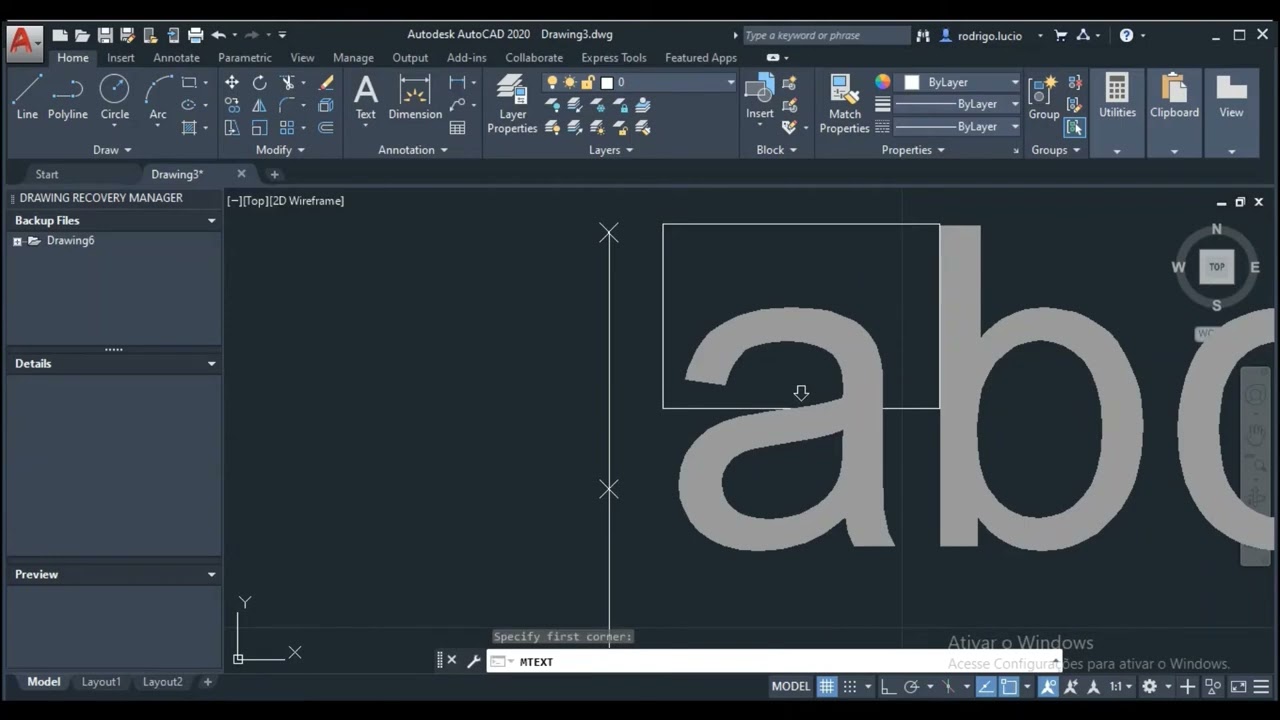 TP1 - Autocad 2020 para Topografia