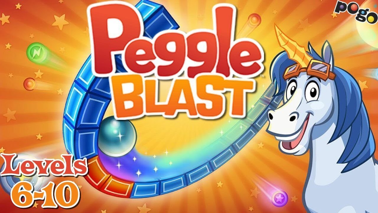 Pogo Games: Peggle Blast - Levels: 6-10