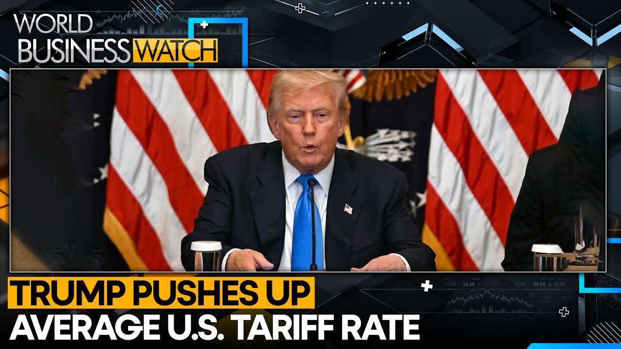 Average US Tariffs Highest Since World War II Era | WION Business Watch