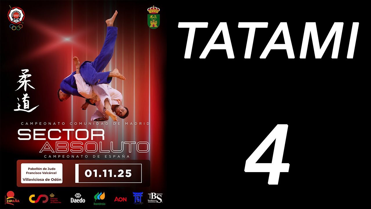 Campeonato de Madrid Sector Absoluto de Judo 2025 TAT. 4
