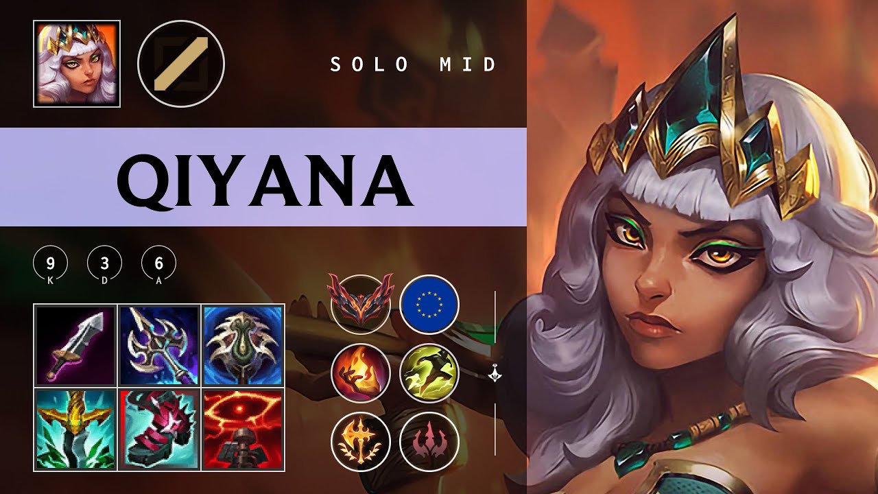 Qiyana Mid vs Yone - EUW Grandmaster Patch 25.22