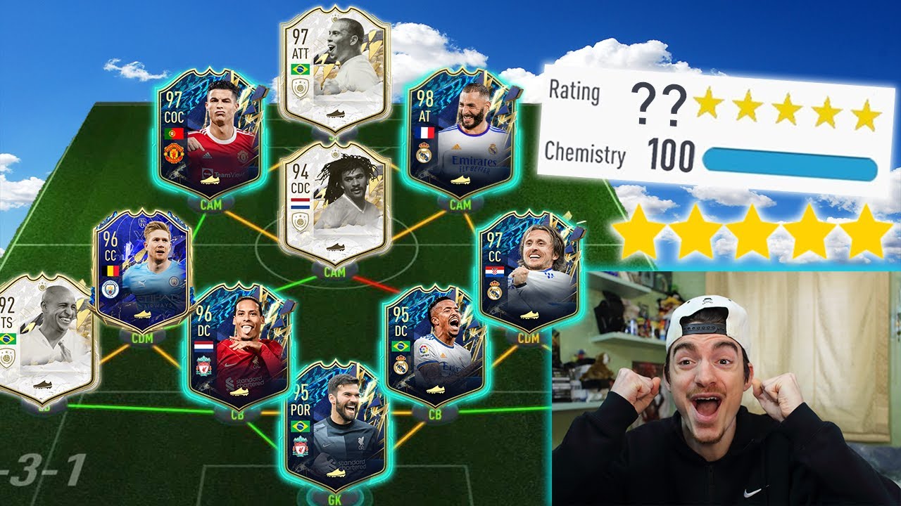 IL MIO NUOVO RECORD !!! 192 RATED FUT DRAFT CHALLENGE - FIFA 22 ULTIMATE TEAM ITA