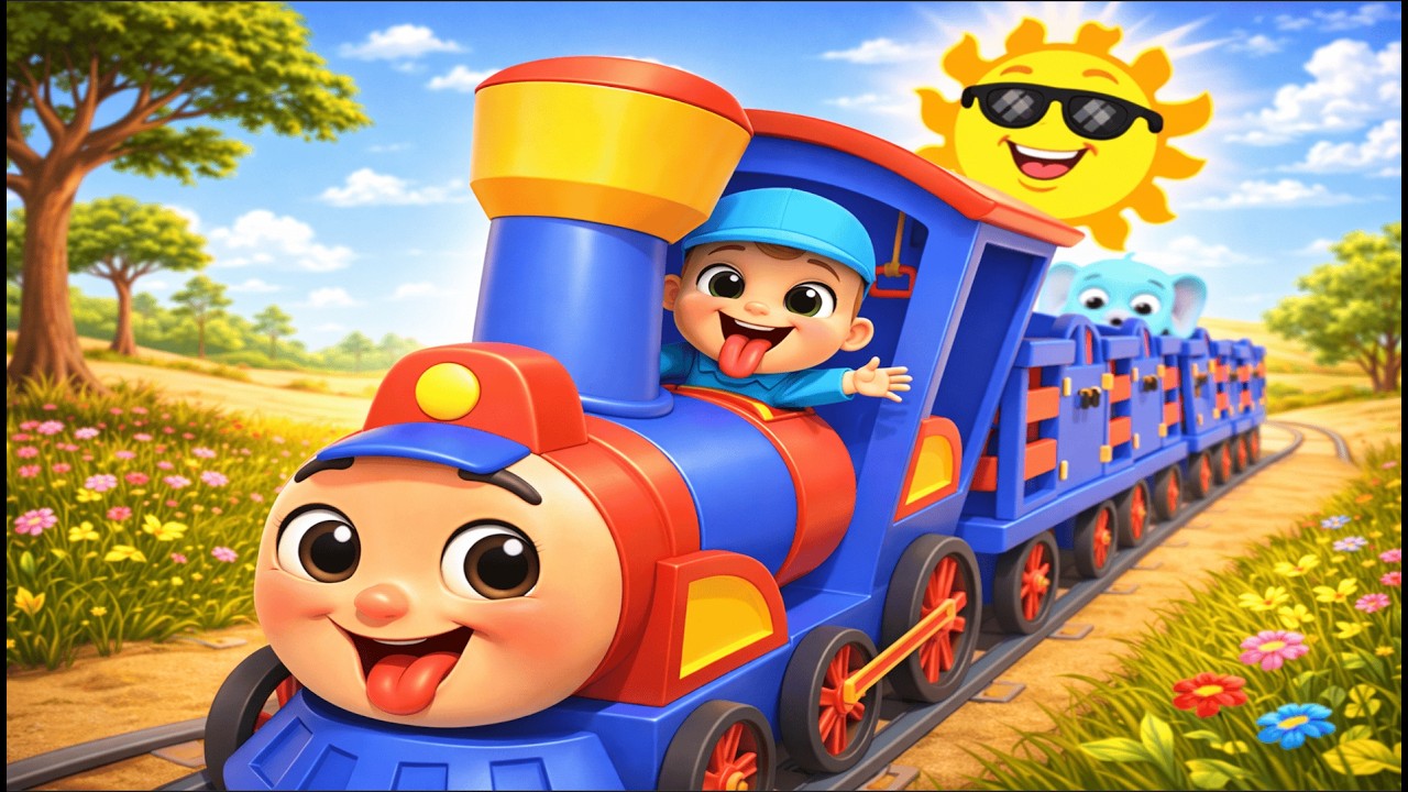 🚂😄 Trenulețul Cel Voios - Distracție pe roți 🎉🎶 | Desene Animate pentru Copii 👶 | BIKI TOONS 🚂