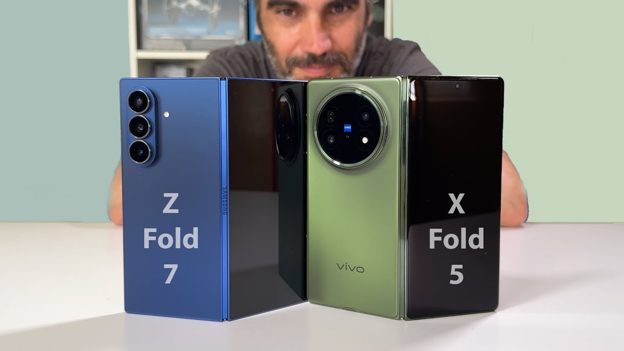 Samsung Galaxy Z Fold 7 vs Vivo X Fold 5  | ¿Cuál es mejor teléfono plegable?